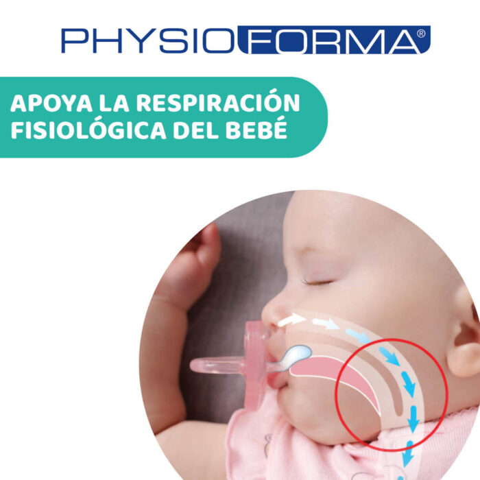 CHUPETE SILICONAORTODONTICO CHICCO PHYSIO LIGHT 6 - 16 MESES 2 UNIDADES COLOR AZUL - Imagen 2