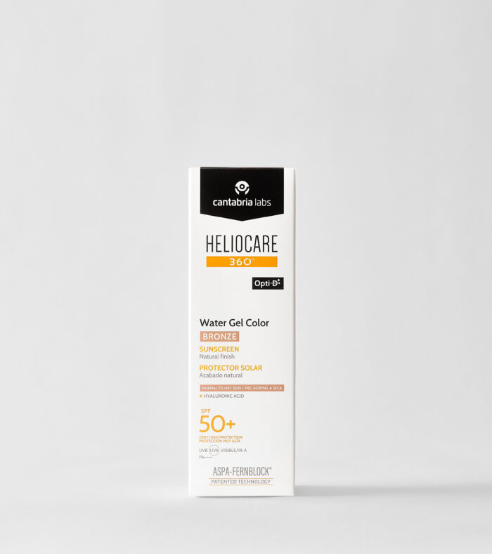 HELIOCARE 360º COLOR WATER GEL PROTECTOR SOLAR SPF 50+  1 ENVASE 50 ML COLOR BRONZE