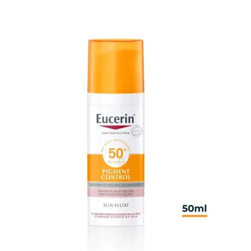 EUCERIN SUN PROTECTION 50+ FLUID PIGMENT CONTROL  1 ENVASE 50 ML