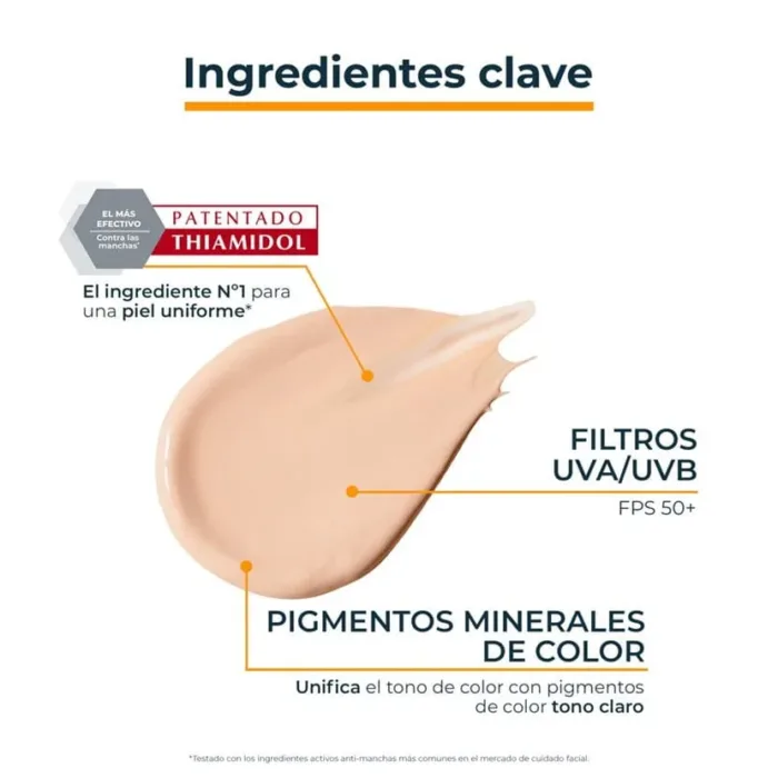 EUCERIN SUN PROTECTION SPF 50+ PIGMENT CONTROL TINTED  1 ENVASE 50 ML COLOR CLARO - Imagen 2
