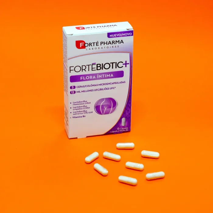 FORTEBIOTIC+ FLORA INTIMA  15 CAPSULAS - Imagen 2