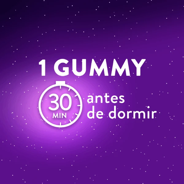 ZZZQUIL SUEÑO  60 GUMMIES SABOR MANGO & PLATANO - Imagen 3