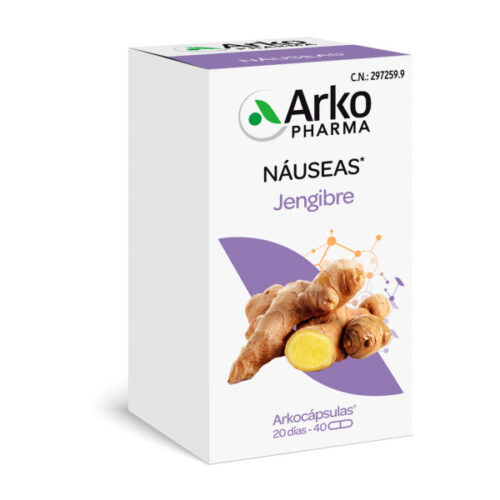 ARKOCAPSULAS JENGIBRE BIO  40 CAPSULAS