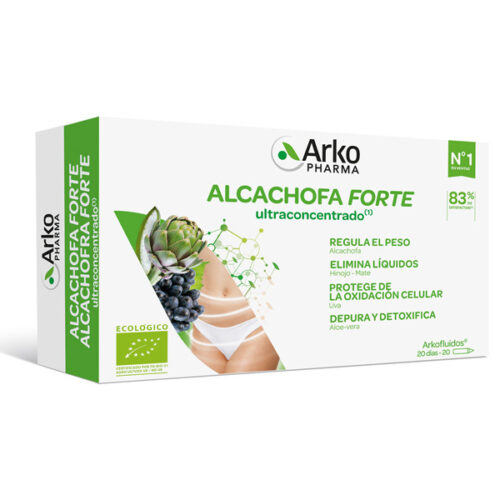 ARKOFLUIDO ALCACHOFA FORTE  20 AMPOLLAS BEBIBLES 15 ML