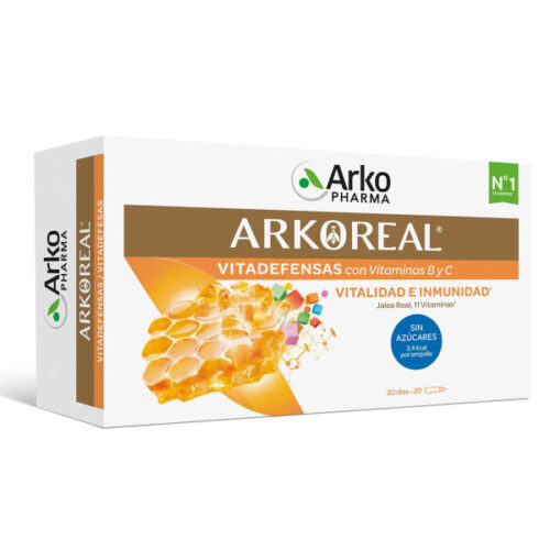 ARKOREAL JALEA REAL VITADEFENSAS  1000 MG 20 AMPOLLAS 15 ML
