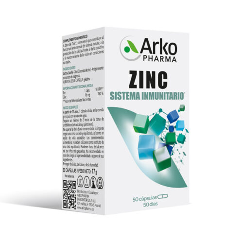 ARKOPHARMA ZINC  50 CAPSULAS