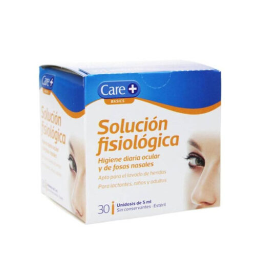CARE+ SOLUCION FISIOLOGICA  30 MONODOSIS 5 ML
