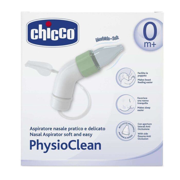 ASPIRADOR NASAL CHICCO PHYSIO CLEAN + 3 RECAMBIOS