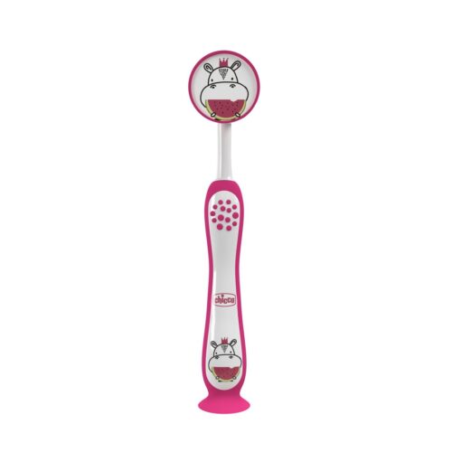 CEPILLO DIENTES DE LECHE CHICCO 3 - 6 AÑOS1 UNIDAD COLOR ROSA
