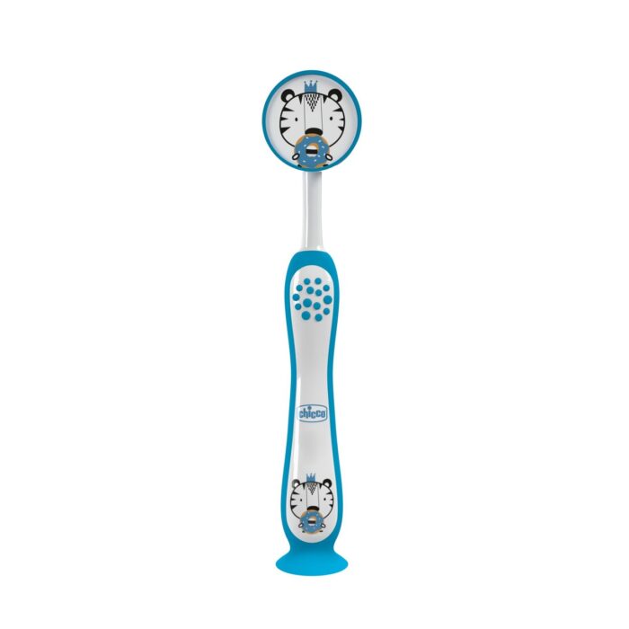 CEPILLO DIENTES DE LECHE CHICCO 3 - 6 AÑOS 1 UNIDAD COLOR AZUL