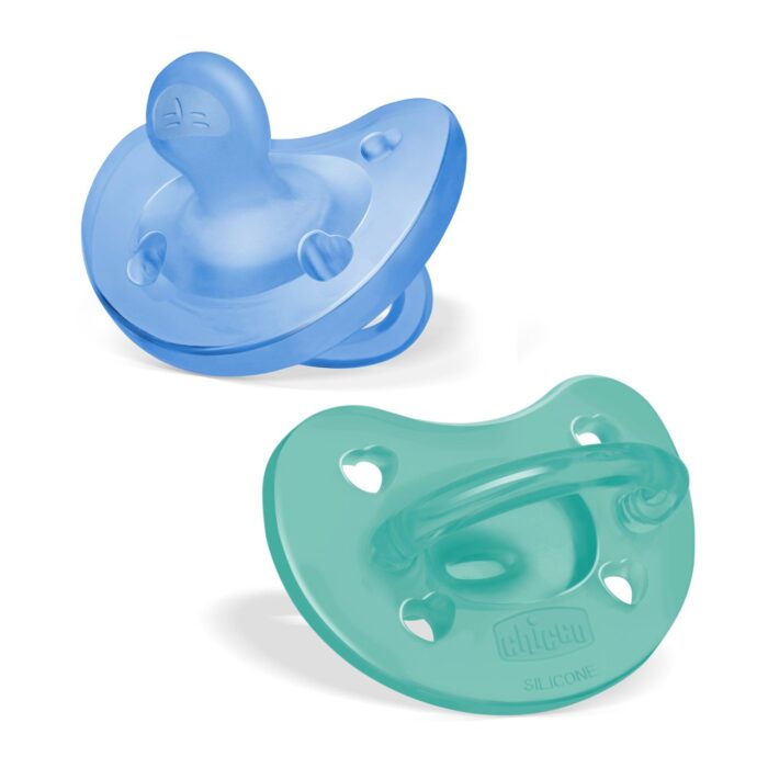 CHUPETE SILICONA CHICCO PHYSIOFORMA SOFT 6 - 12 MESES 2 UNIDADES NIÑO - Imagen 2