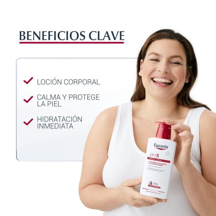 EUCERIN PH-5 LOCION CALMANTE & PROTECTORA  1 ENVASE 400 ML - Imagen 3