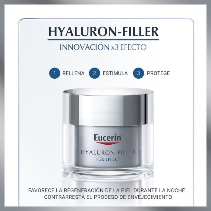 EUCERIN ANTIEDAD HYALURON FILLER NOCHE  1 ENVASE 50 ML - Imagen 3