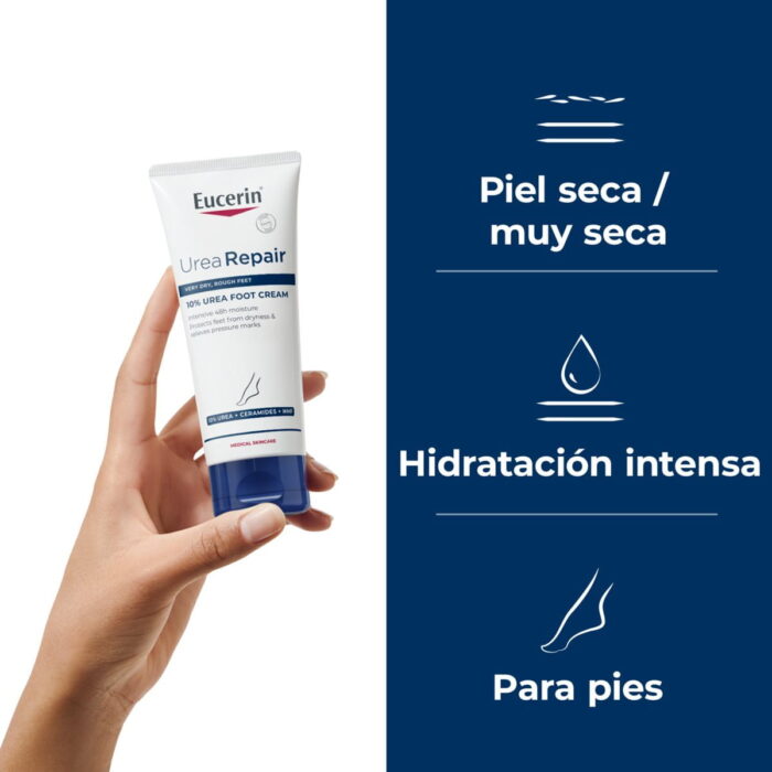 EUCERIN UREAREPAIR PLUS CREMA DE PIES 10%  1 ENVASE 100 ML - Imagen 2