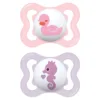 CHUPETE SILICONA SIMETRICA MAM AIR 2 - 6 MESES R PACK DOBLE ROSA - Imagen 2