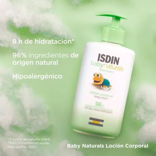 ISDIN BABY NATURALS NUTRAISDIN LOCION CORPORAL  1 ENVASE 400 ML