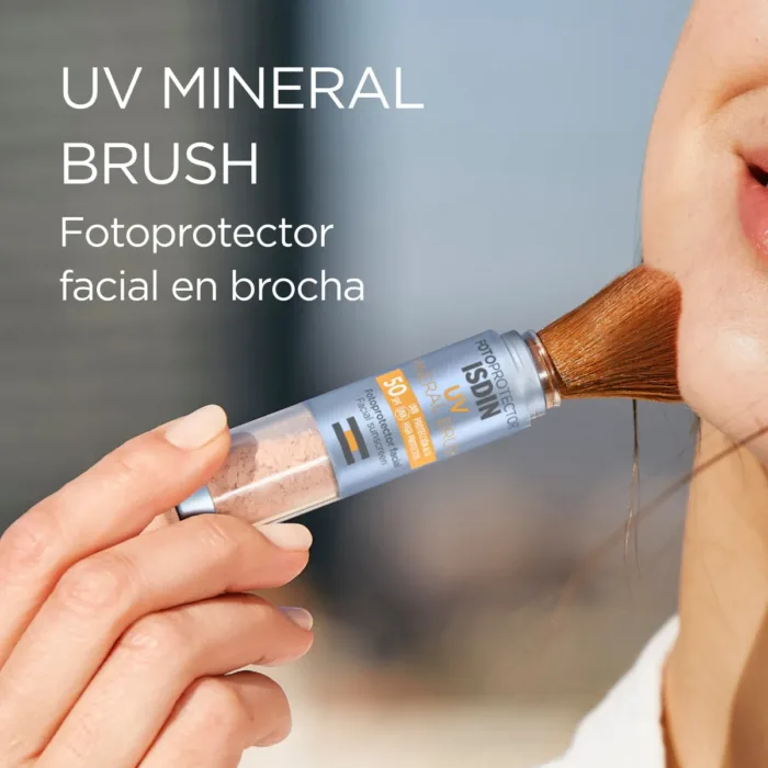 FOTOPROTECTOR ISDIN UV MINERAL BRUSH SPF 50+  1 BROCHA DOSIFICADORA 2 G - Imagen 4