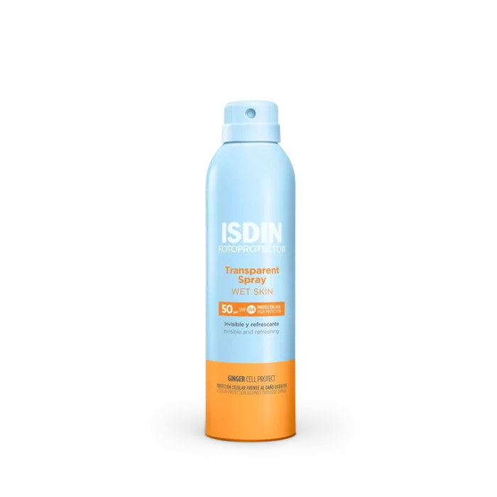 ISDIN FOTOPROTECTOR TRANSPARENT SPRAY WET SKIN SPF 50  1 ENVASE 250 ML