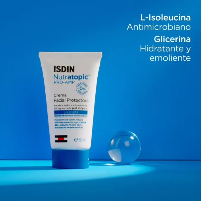 ISDIN NUTRATOPIC PRO-AMP CREMA FACIAL PROTECTORA  1 ENVASE 50 ML - Imagen 3