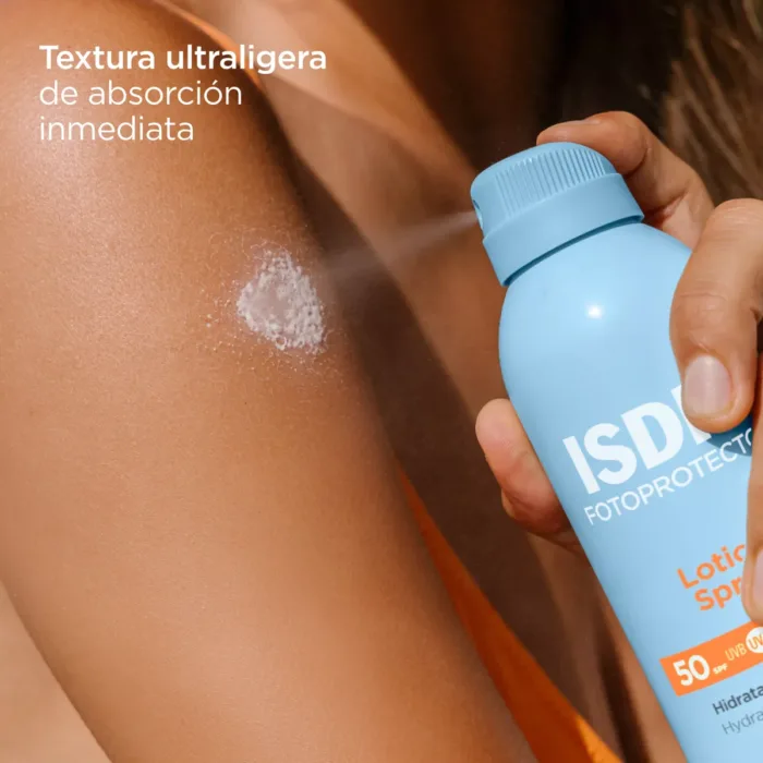 ISDIN FOTOPROTECTOR LOTION SPRAY SPF 50  1 ENVASE 250 ML - Imagen 2