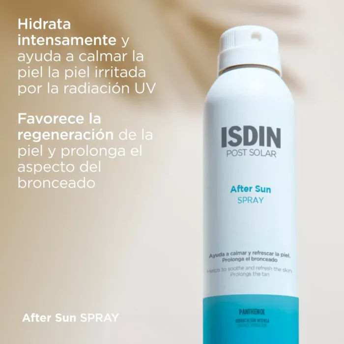 ISDIN POST SOLAR AFTER SUN SPRAY  1 ENVASE 200 ML - Imagen 3