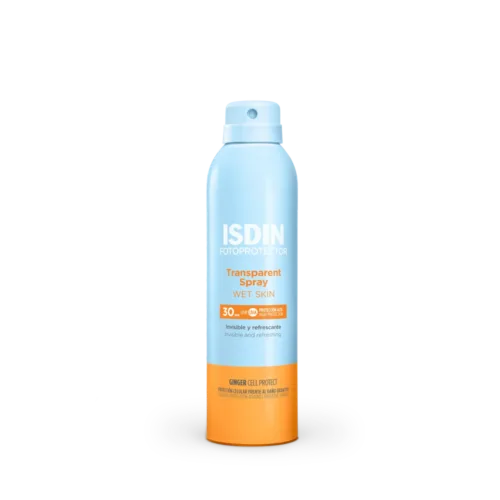 ISDIN FOTOPROTECTOR TRANSPARENT SPRAY WET SKIN SPF 30  1 ENVASE 250 ML