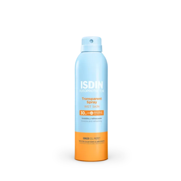 ISDIN FOTOPROTECTOR TRANSPARENT SPRAY WET SKIN SPF 30  1 ENVASE 250 ML