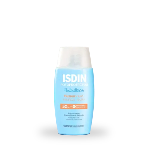 ISDIN FOTOPROTECTOR PEDIATRICS FUSION FLUID MINERAL BABY SPF 50  1 FRASCO 50 ML