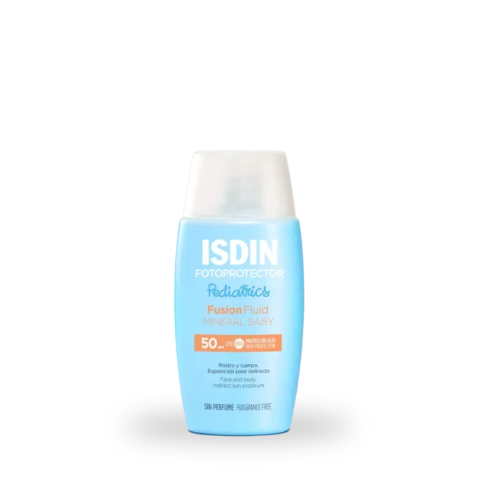 ISDIN FOTOPROTECTOR PEDIATRICS FUSION FLUID MINERAL BABY SPF 50  1 FRASCO 50 ML