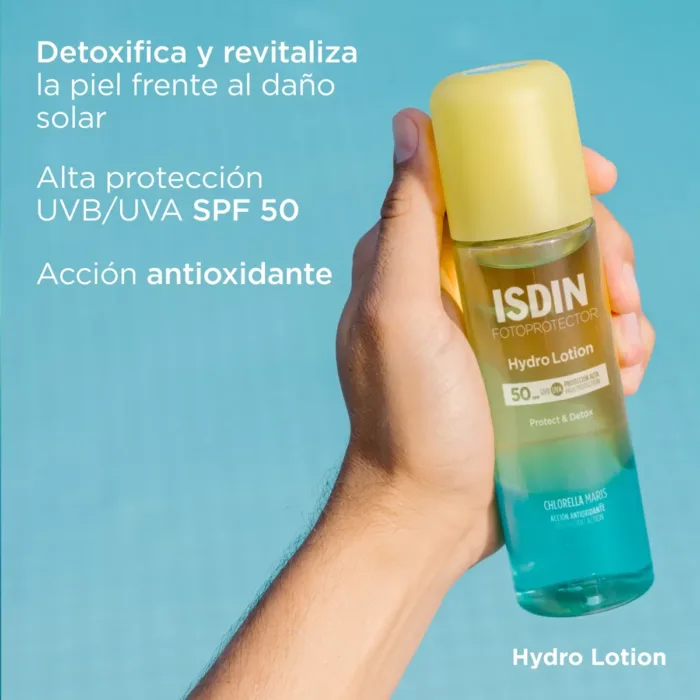 ISDIN FOTOPROTECTOR HYDRO LOTION SPF 50  1 ENVASE 200 ML - Imagen 3