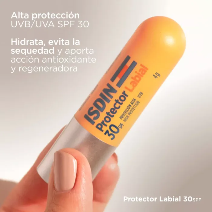 ISDIN PROTECTOR LABIAL SPF 30  1 ENVASE 4 G - Imagen 4