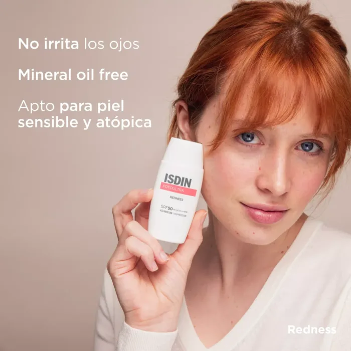 ISDIN FOTOULTRA REDNESS  1 FRASCO 50 ML - Imagen 2