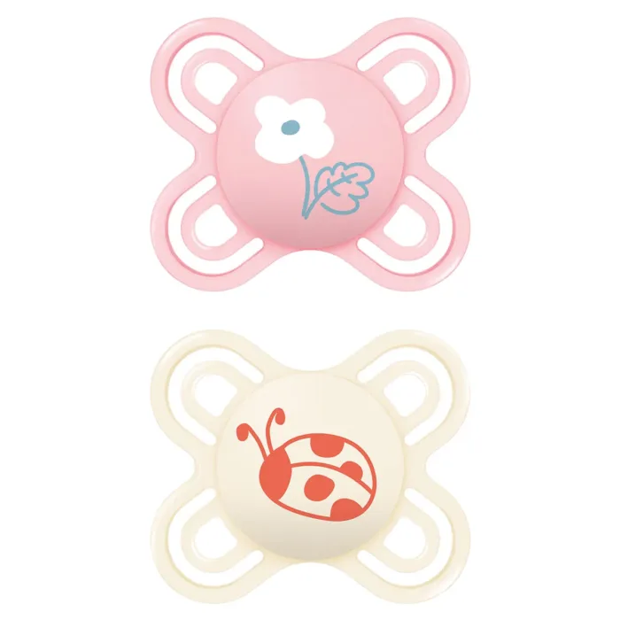 CHUPETE SILICONA MAM PERFECT START 0 -2 MESES R PACK DOBLE - Imagen 2