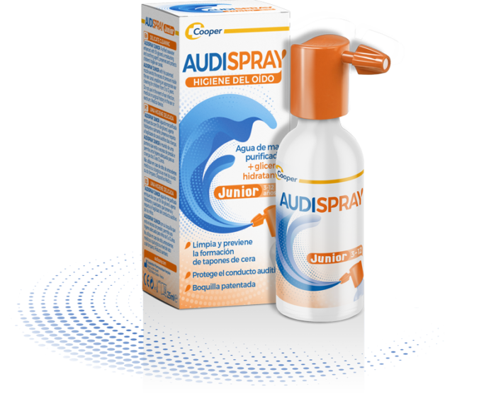 AUDISPRAY JUNIOR SOLUCION LIMPIEZA OIDOS 1 ENVASE 25 ML