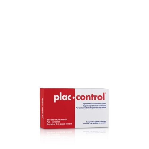 PLAC CONTROL COMPRIMIDOS REVELADOR PLACA DENTAL 20 COMPRIMIDOS