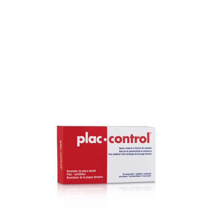 PLAC CONTROL COMPRIMIDOS REVELADOR PLACA DENTAL 20 COMPRIMIDOS