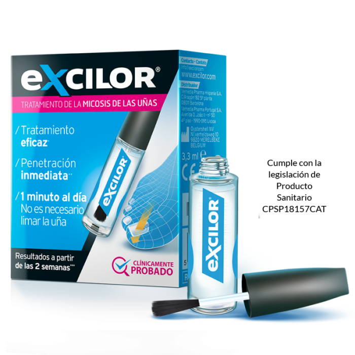 EXCILOR ESMALTE MICOSIS  1 ENVASE 3,3 ML