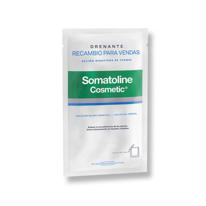 SOMATOLINE COSMETIC SKINEXPERT RELLENO PARA VENDAS DRENANTES  3 SACHETS 70 ML - Imagen 2