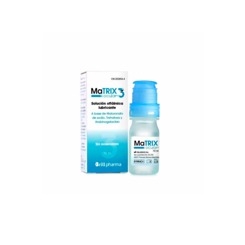 MATRIX OCULAR 3 SOLUCION OFTALMICA LUBRICANTE  1 ENVASE 10 ML