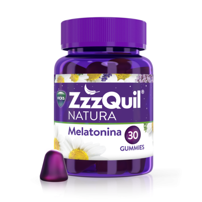 ZZZQUIL SUEÑO  30 GUMMIES SABOR FRUTOS DEL BOSQUE