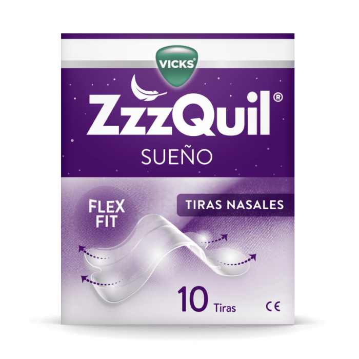 ZZZQUIL SUEÑO  10 TIRAS NASALES