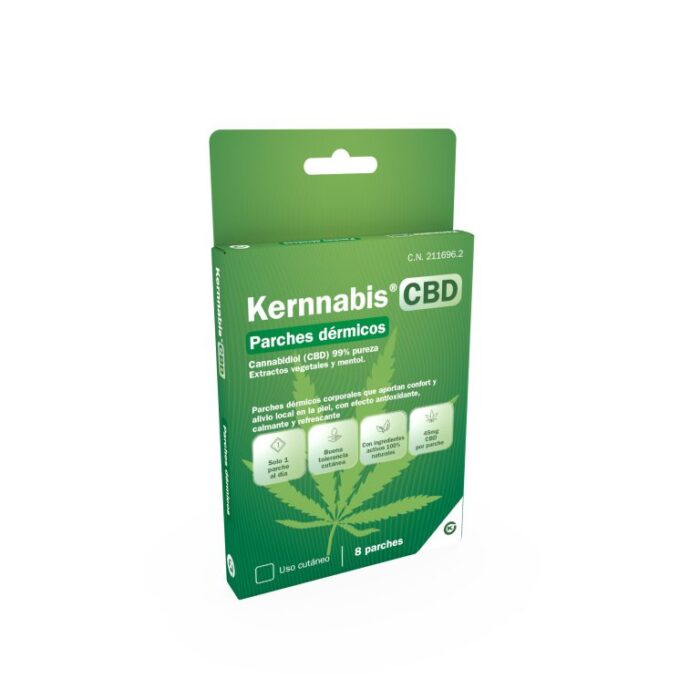 KERNNABIS CBD PARCHES DERMICOS  8 PARCHES