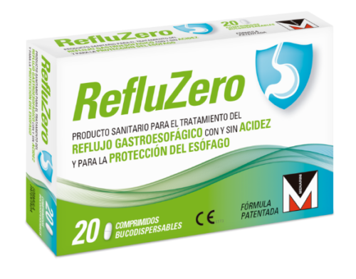 REFLUZERO  20 COMPRIMIDOS BUCODISPERSABLES