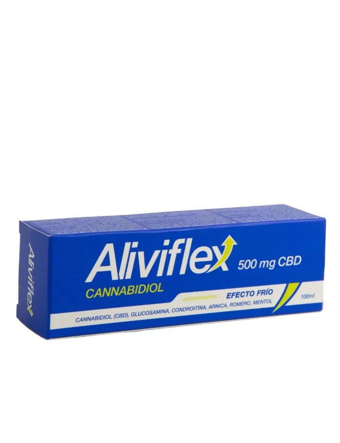 ALIVIFLEX CBD 500 MG EFECTO FRIO  1 TUBO 100 ML - Imagen 2