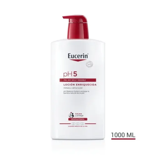 EUCERIN PIEL SENSIBLE PH-5 LOCION ENRIQUECIDA  1 ENVASE 1 L