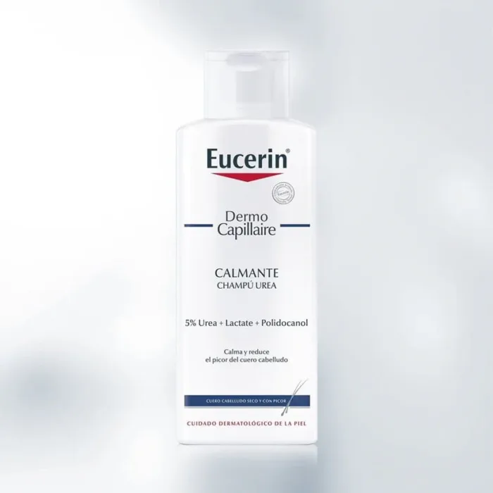 EUCERIN DERMOCAPILLAIRE CHAMPU CALMANTE 5% UREA  1 ENVASE 250 ML