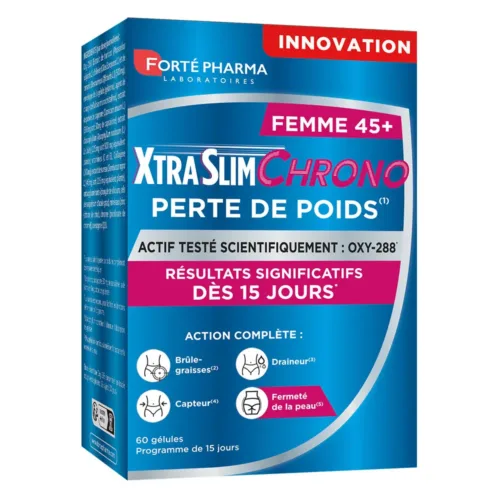 XTRASLIM CHRONO MUJER 45+  60 CAPSULAS
