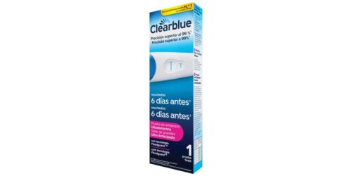 TEST DE EMBARAZO ULTRATEMPRANA CLEARBLUE 1 UNIDAD