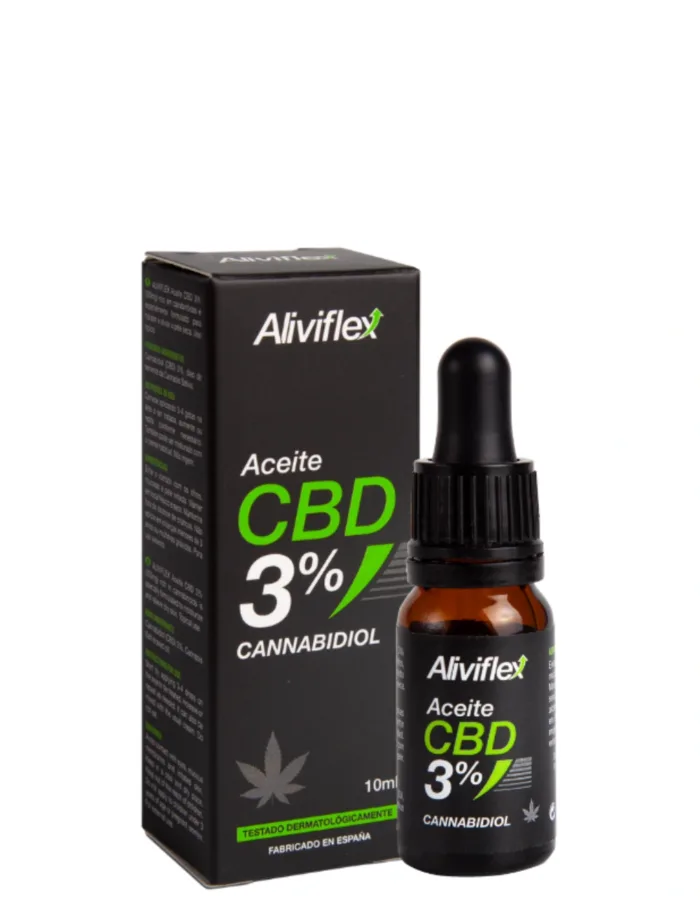 ALIVIFLEX ACEITE DE CBD 3%  1 ENVASE 10 ML