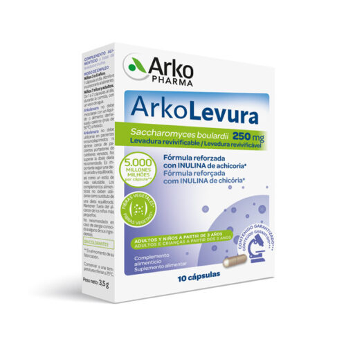 ARKO-LEVURA SACCHAROMYCES BOULARDII  250 MG 10 CAPSULAS